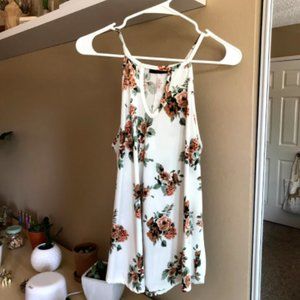 2/$20 Floral Racerback top